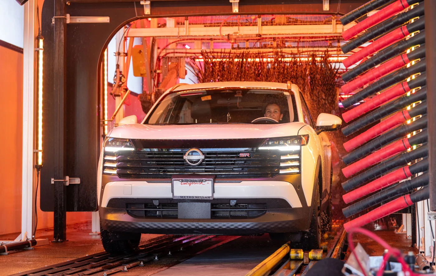 Raceway wash options