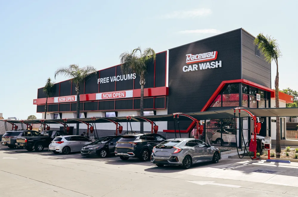 Raceway full-service location