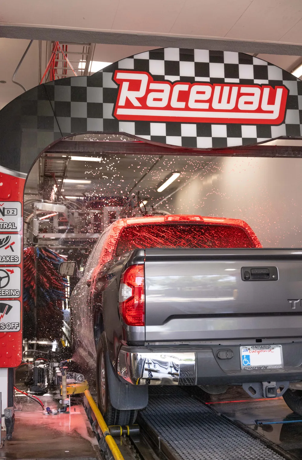 Raceway member VIP lanes
